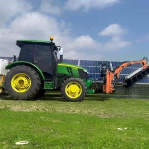 Solar Panel Cleaning Tractor